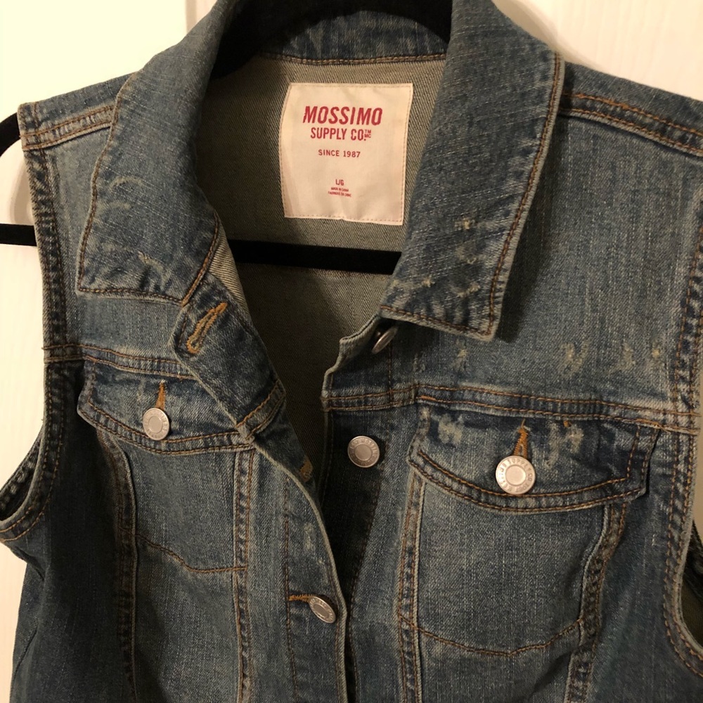 Mossimo Denim Vest, Size L